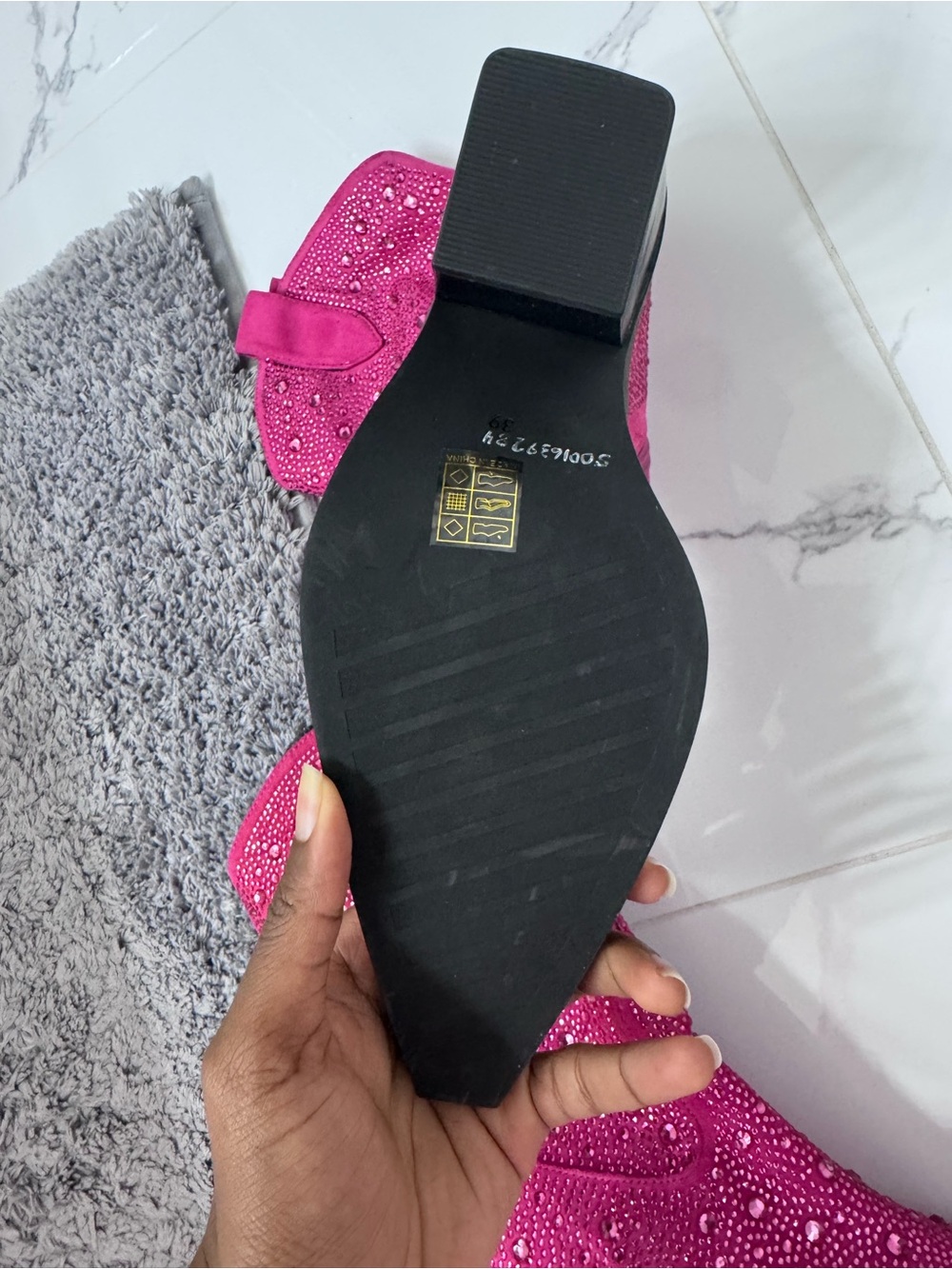 Pink Rhinestone Boots! - Picture 5 of 6
